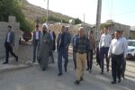 🌿 بازدید میدانی فرماندار بدره از روستاهای هرانمر، گله‌دار و آهنگران