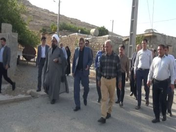 🌿 بازدید میدانی فرماندار بدره از روستاهای هرانمر، گله‌دار و آهنگران